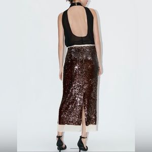 ZAFIRA - SEQUINS SKIRT